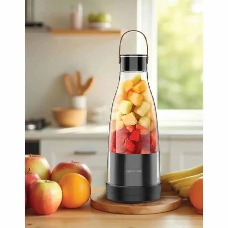شیکر شارژی قابل حمل گرین لاین مدل Mixmate Portable رنگ سفید — تصویر ۶