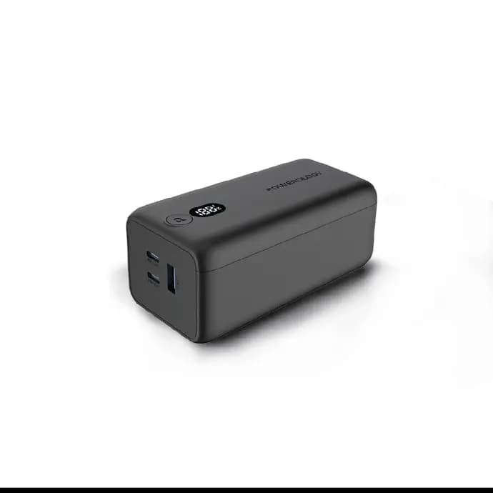 پاوربانک پاورولوژی 65W PD مدل pp019 رنگ سیاه 20 هزار میلی آمپر — تصویر ۲