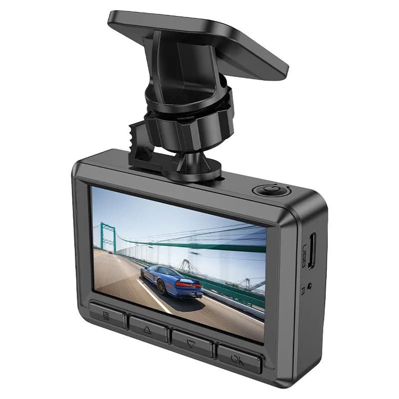 دوربین ثبت وقایع 1080p هوکو با نمایشگر IPS HD مدل DV3 رنگ مشکی — تصویر ۳