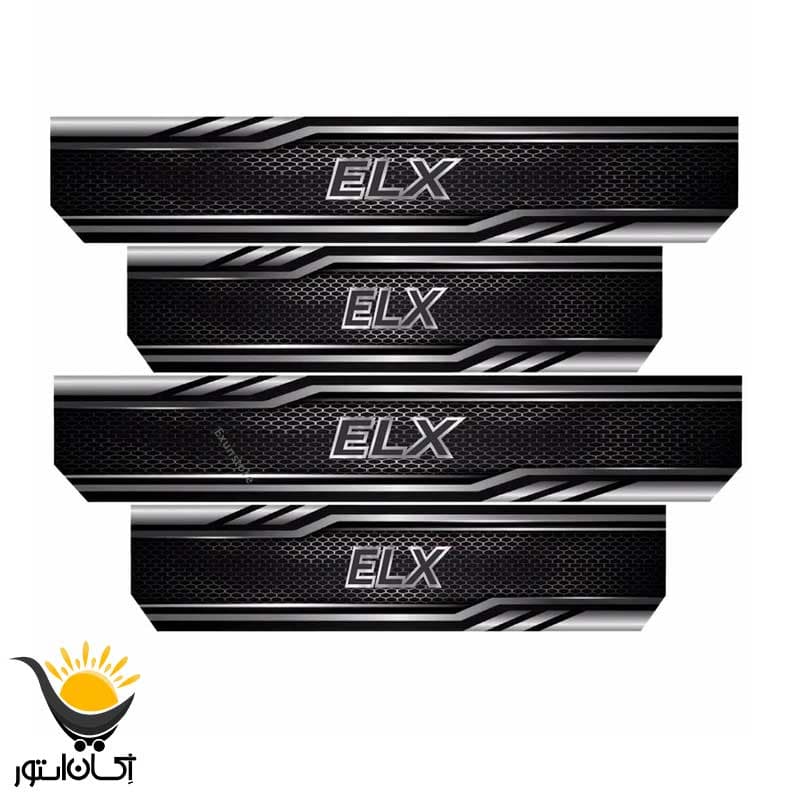 برچسب پارکابی خودرو طرح ELX