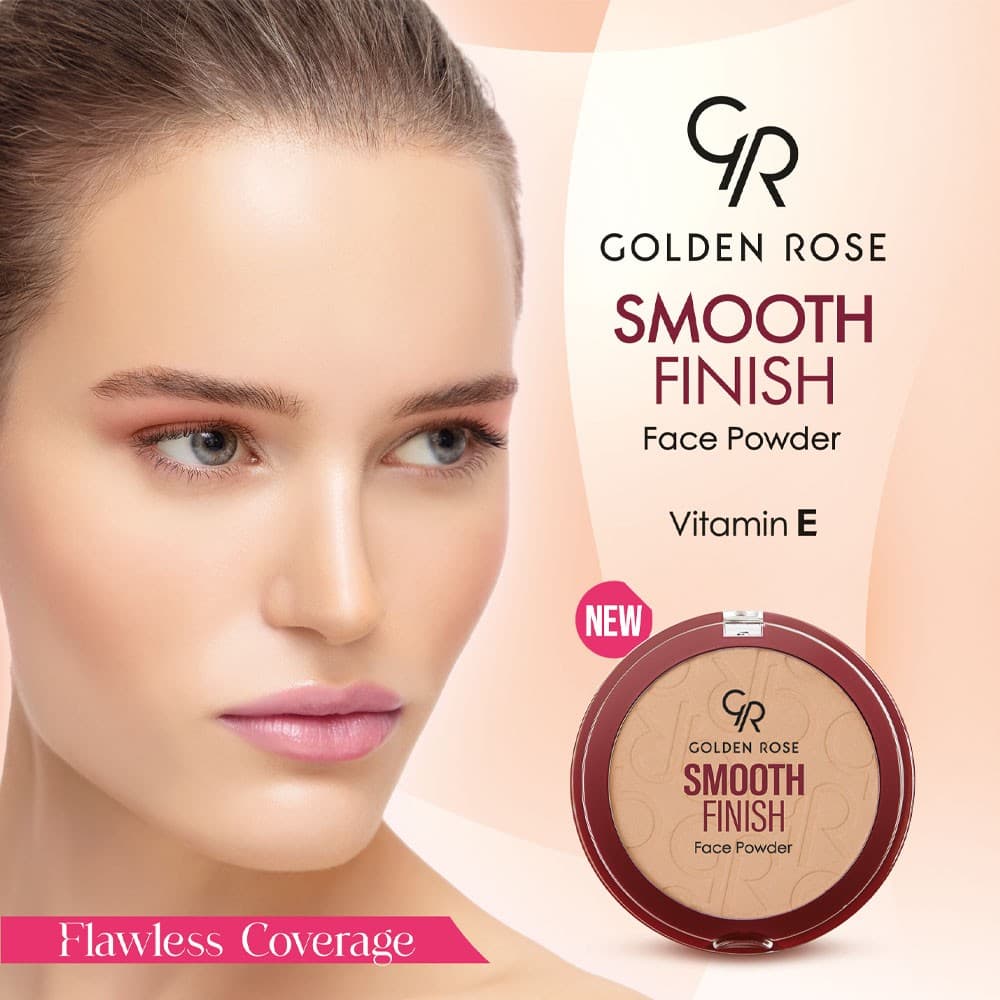 پنکک Smooth Finish گلدن رز شماره 204 — تصویر ۳