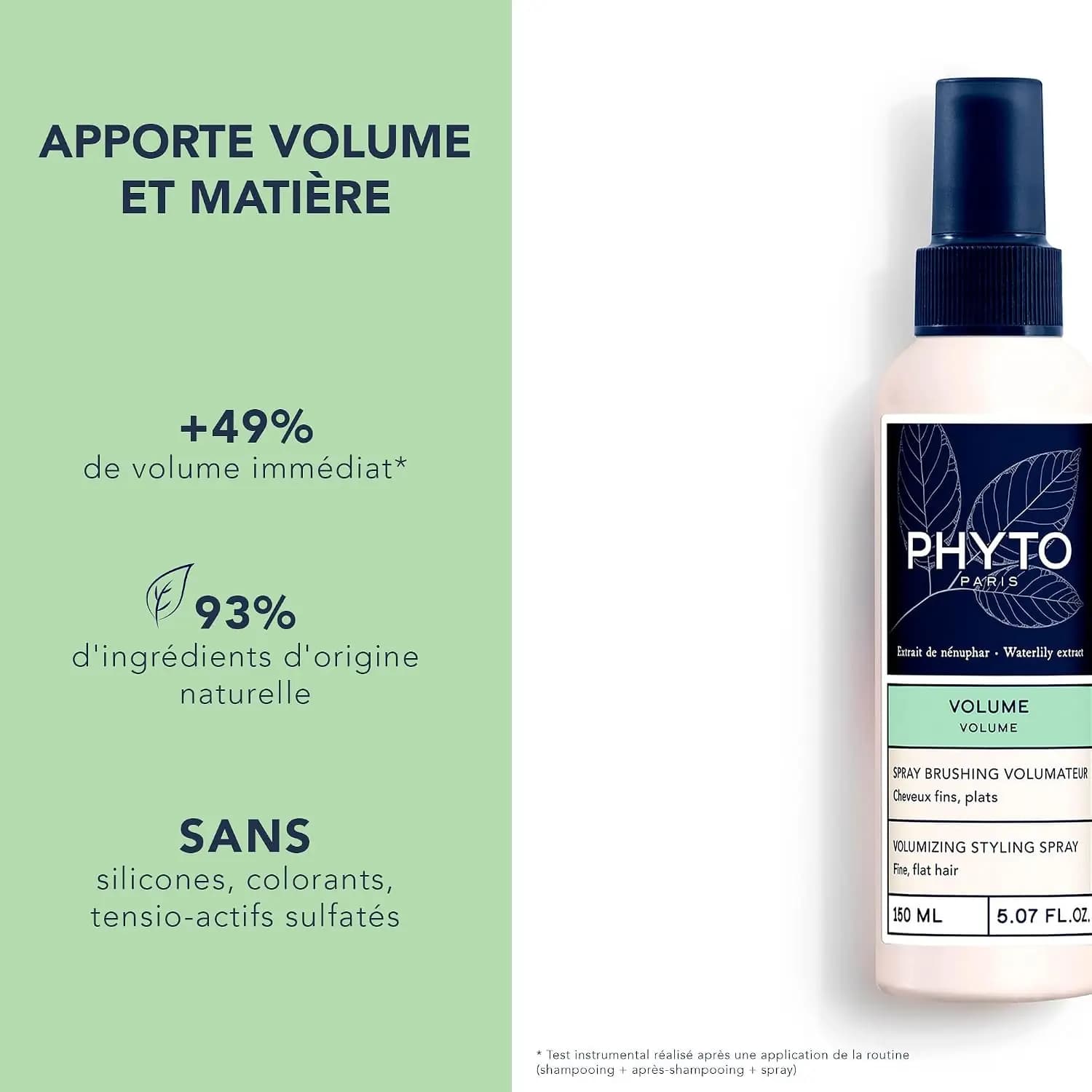 اسپری حجم‌دهنده فیتو فیتوولوم Phyto Phytovolume | بدون سیلیکون 150 میلی‌لیتر — تصویر ۲