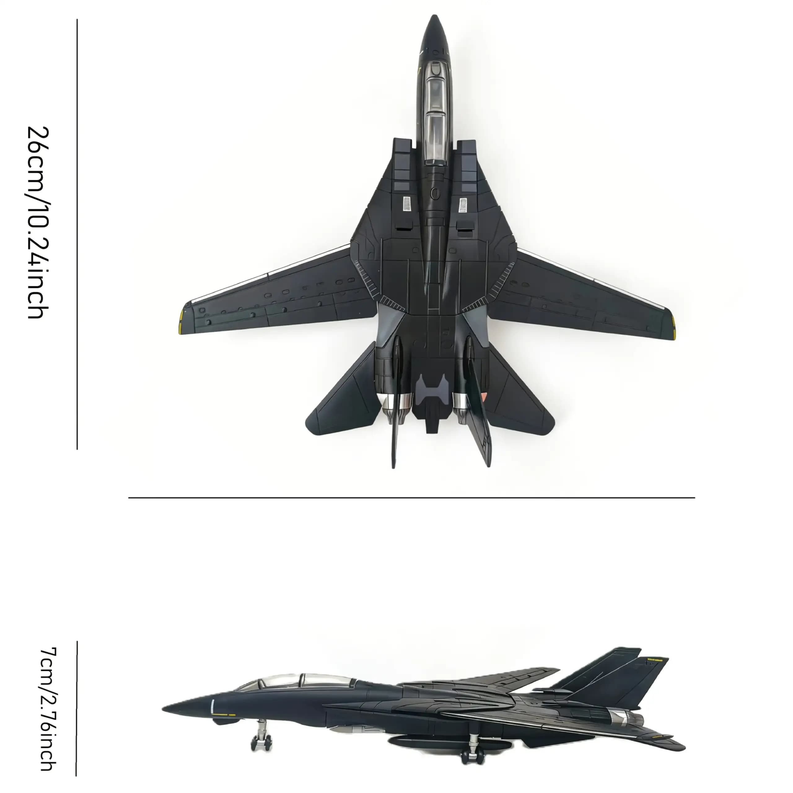 کیت مدل پلاستیکی جنگنده F-14 تامکت 1:72 — تصویر ۳