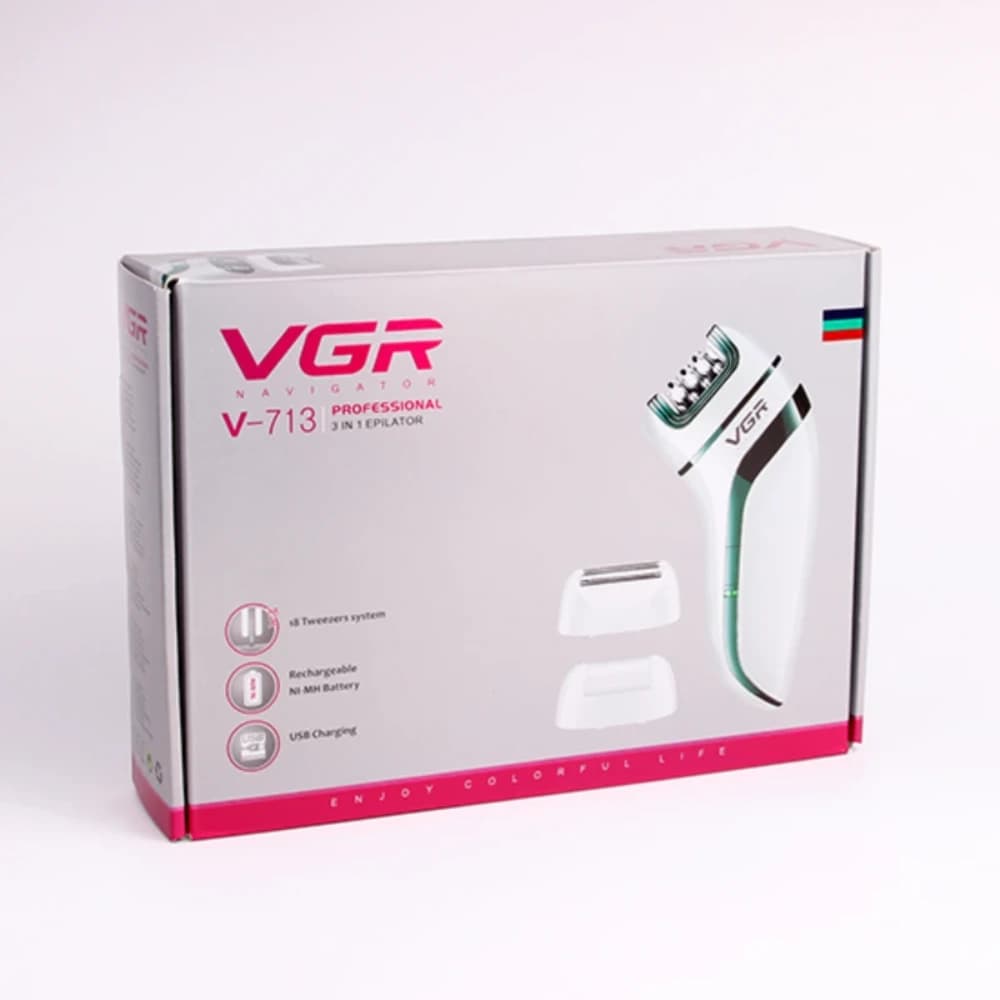 اپیلاتور وی جی ار مدل V-713 — تصویر ۹