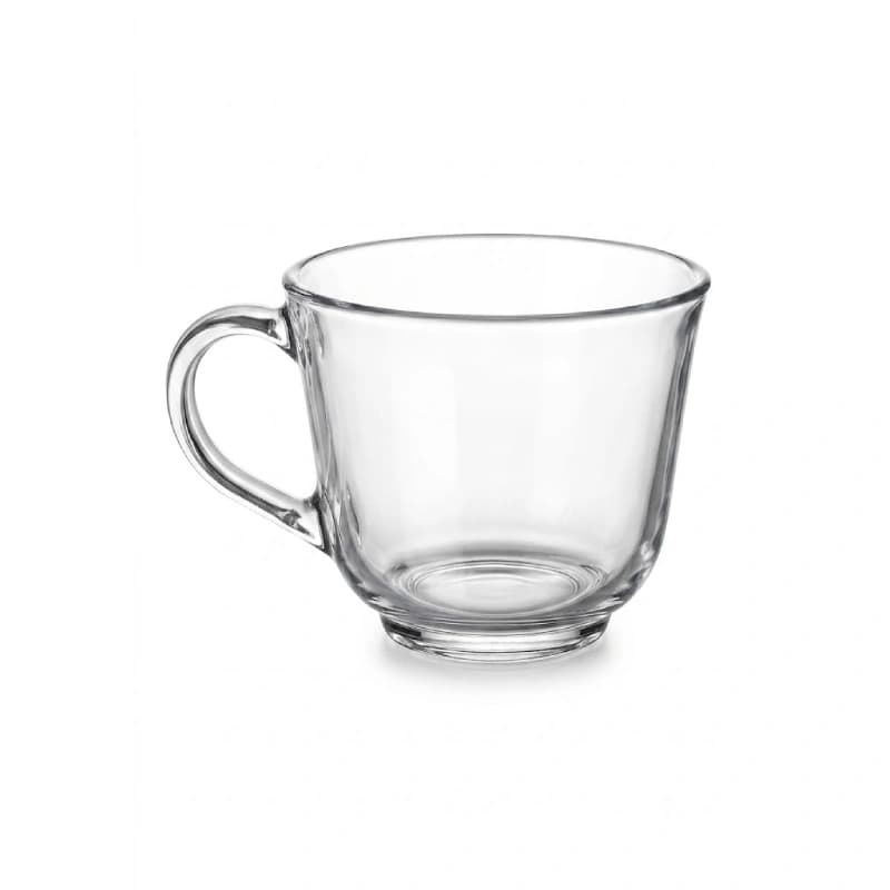 فنجان ۶ عددی شیشه ای دسته دار برند TCF.۵۵ — تصویر ۲