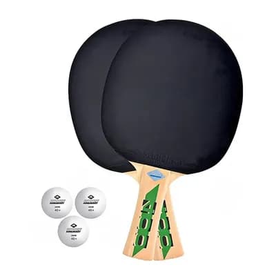 راکت پینگ پنگ دونیک شیلدکروت فیتزنر لاین 400 جفتی همراه با توپ OLK