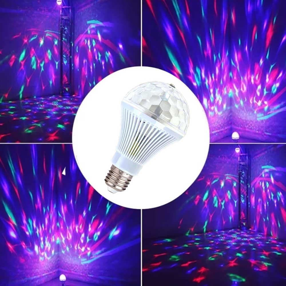 لامپ رقص نور دیسکویی مدل RGB — تصویر ۳