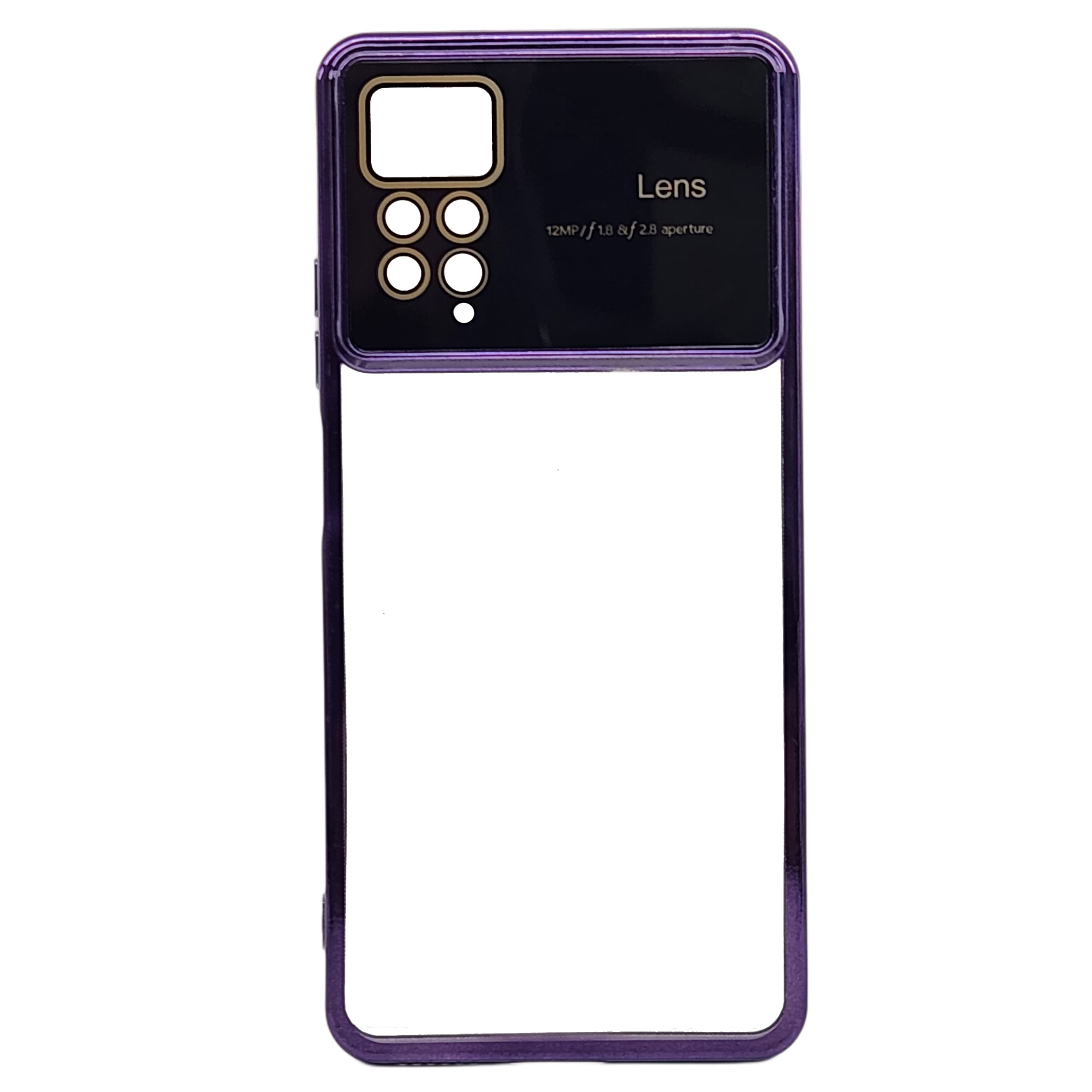 قاب دور طلایی مدل Lens مناسب شیائومی Redmi Note 12 Pro 4G — تصویر ۷