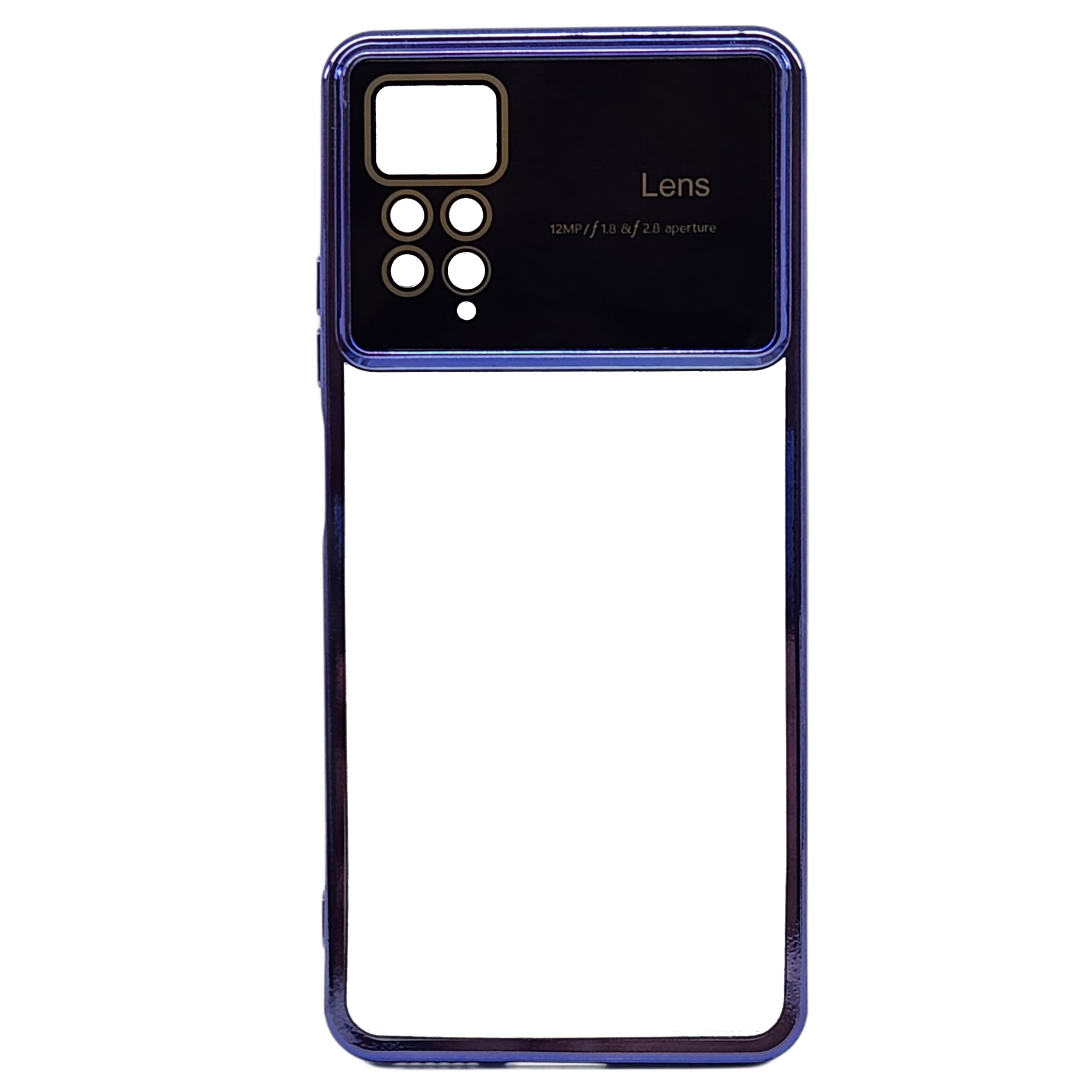 قاب دور طلایی مدل Lens مناسب شیائومی Redmi Note 12 Pro 4G — تصویر ۵