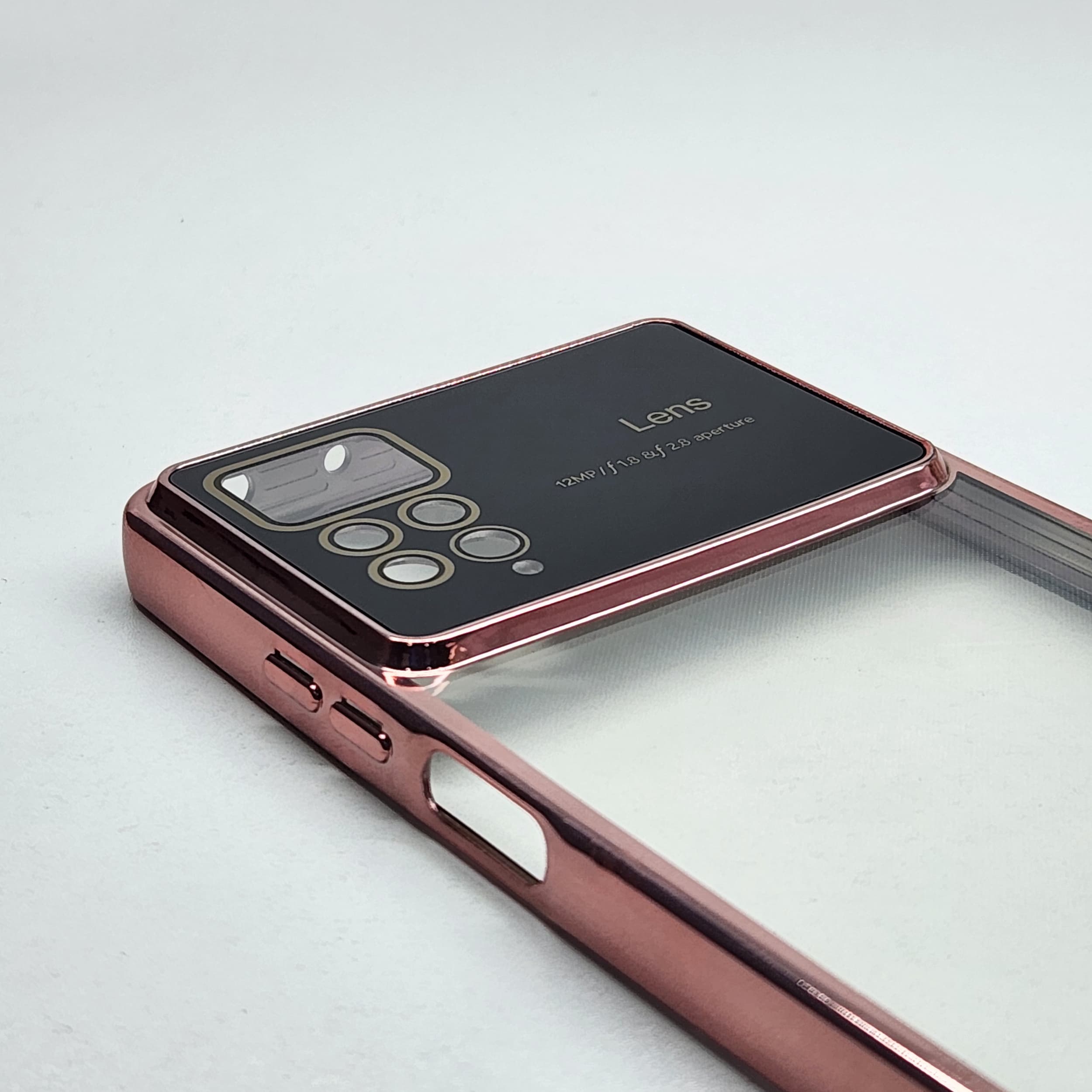 قاب دور طلایی مدل Lens مناسب شیائومی Redmi Note 12 Pro 4G — تصویر ۴