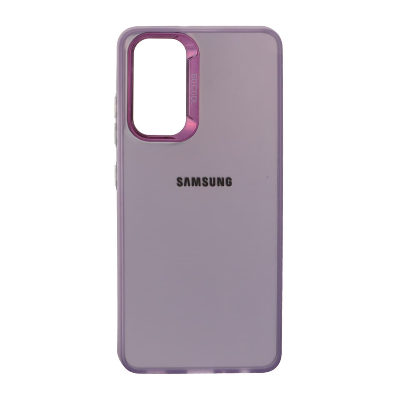قاب SO COOL لنز متال لوگودار Samsung Galaxy A32 4G – بنفش