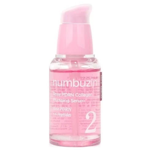 سرم حجم‌دهنده و تقویت‌کننده کلاژن رز نامبوزین شماره 2 | Numbuzin No.2 Rose PDRN Collagen Plumping Serum