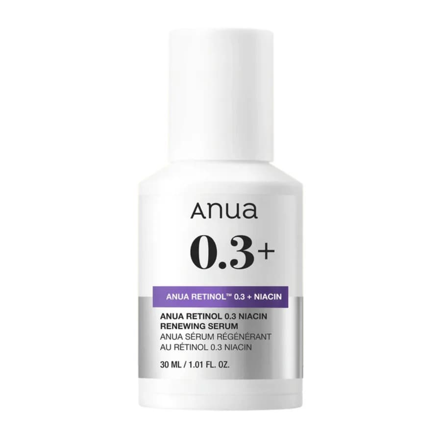 سرم رتینول ۰.۳ درصد + نیاسینامید آنوا | Anua Retinol 0.3% + Niacin Renewing Serum