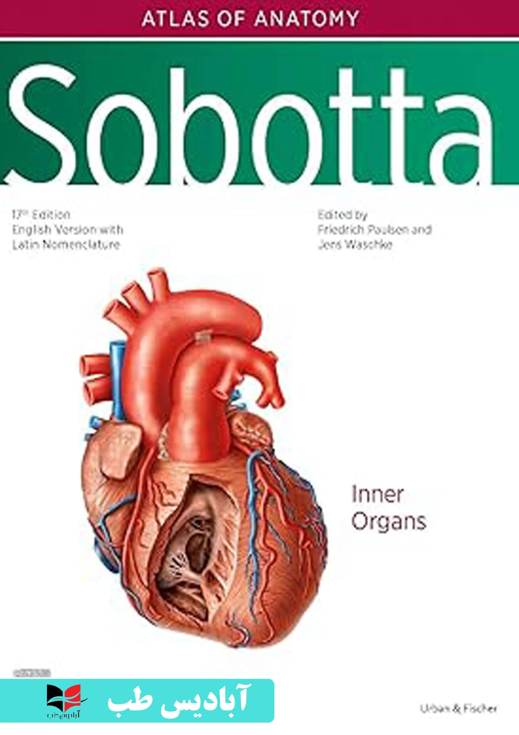 Sobotta Atlas of Anatomy, Vol. 2, 17th ed., English/Latin: Internal Organs 17th Edition | آناتومی زوبوتا ۲۰۲۴ اندام های داخلی