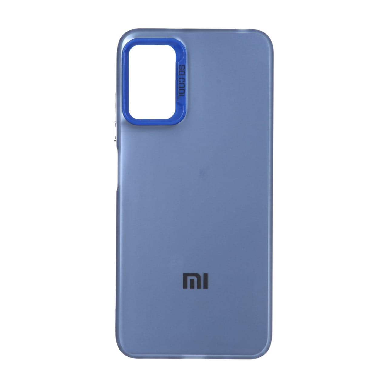 قاب SO COOL لوگودار Xiaomi Poco M3 Pro / Redmi Note 10 5G / Redmi Note 11 SE – آبی