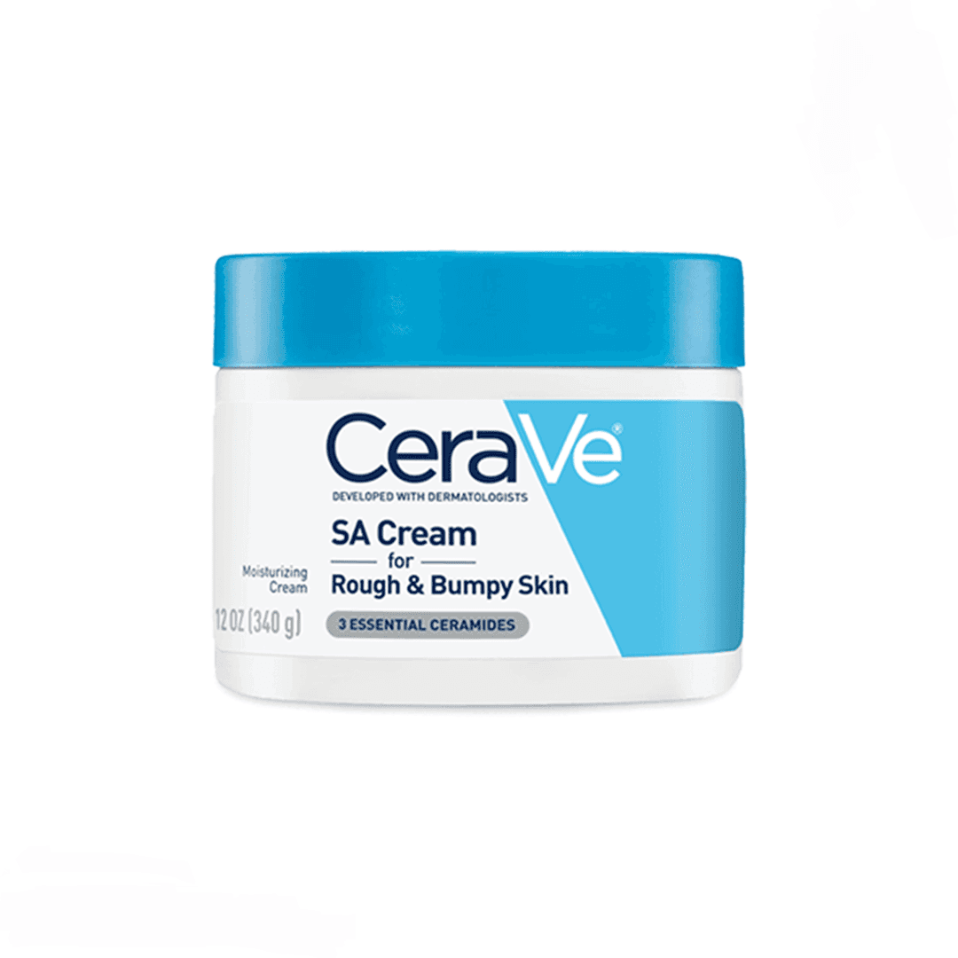 کرم کاسه‌ای لایه‌بردار SA سراوی مخصوص پوست زبر و ناهموار | CeraVe SA Cream for Rough & Bumpy Skin