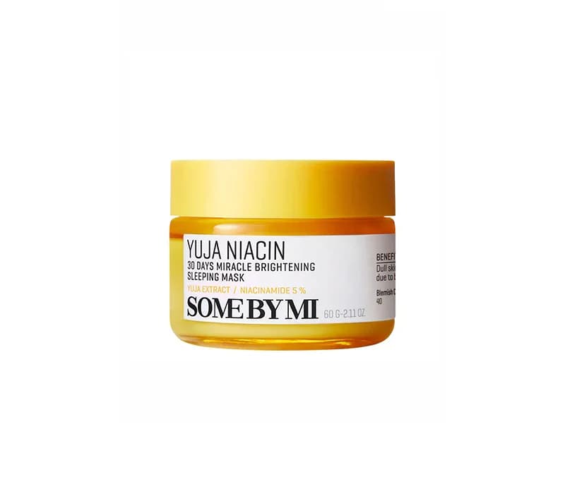 ماسک خواب روشن‌کننده و ضدلک یوجا نیاسین سام بای می | Some By Mi Yuja Niacin Brightening Sleeping Mask