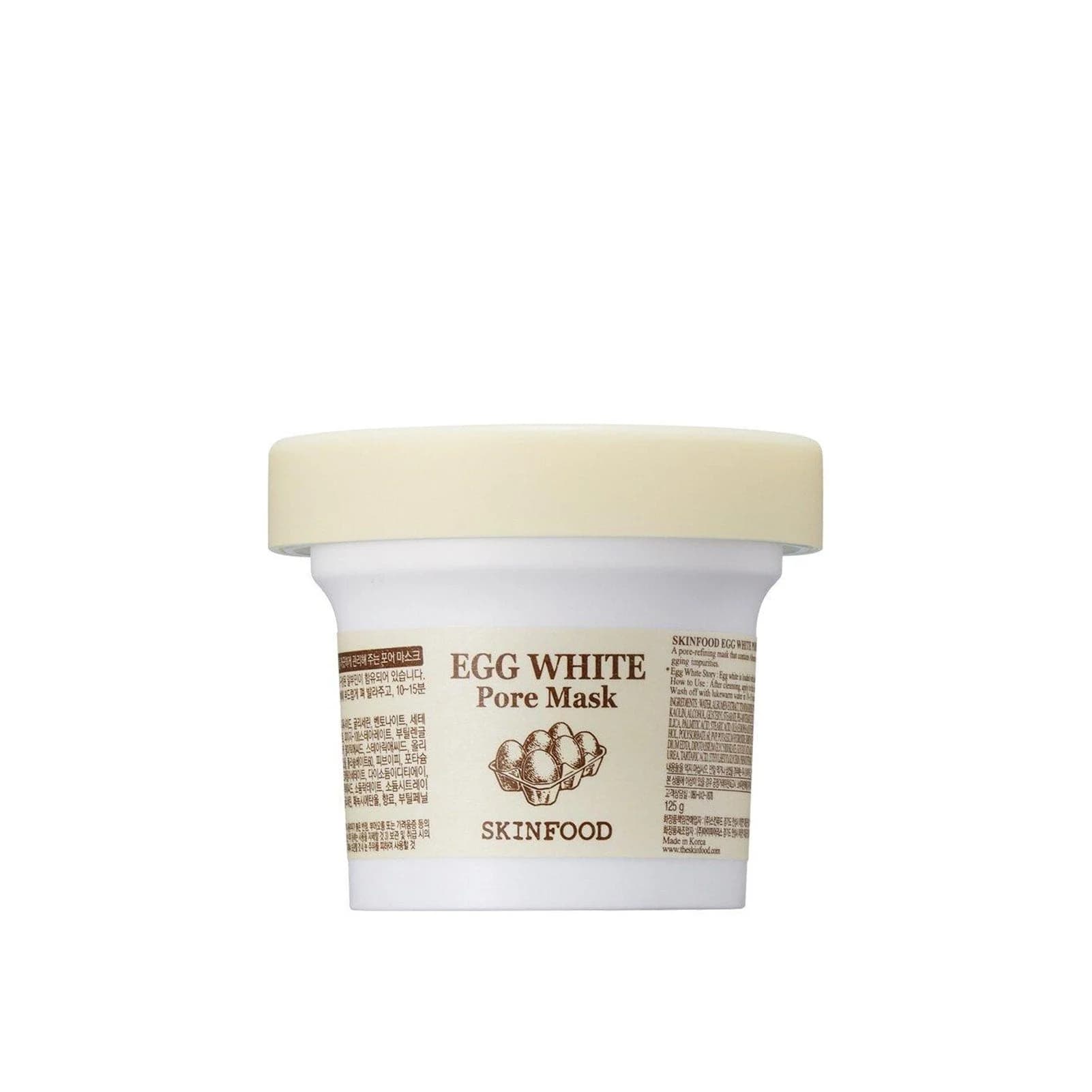ماسک منافذ پوست با سفیده تخم مرغ اسکین فود | Skinfood Egg White Pore Mas