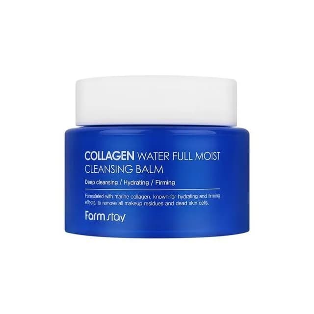بالم پاک‌کننده کلاژن فارم استی | Farmstay Collagen Water Full Moist Cleansing Balm — تصویر ۲