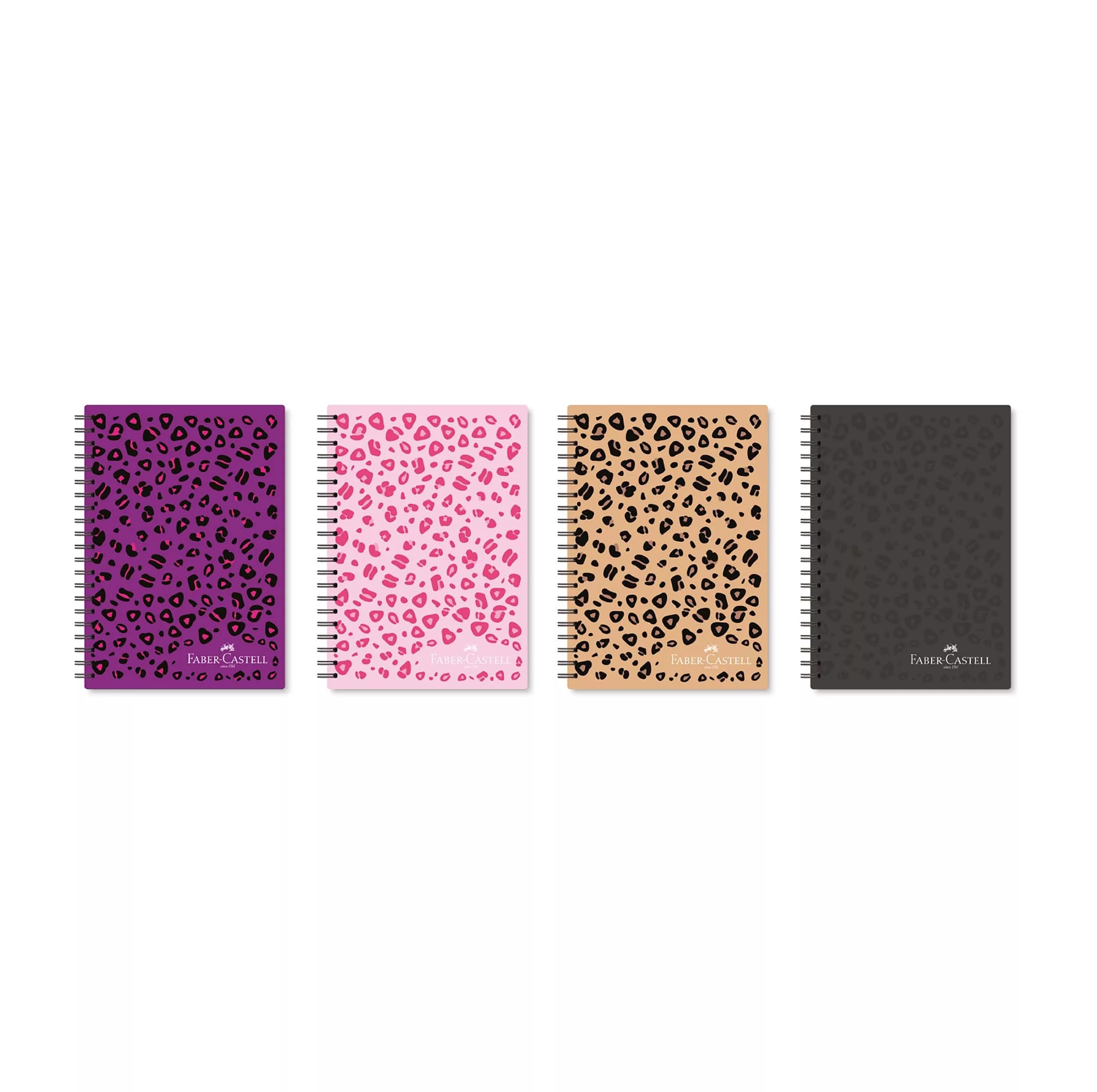 دفتر شطرنجی 100 برگ سیمی فابر کاستل مدل Leopard — تصویر ۳