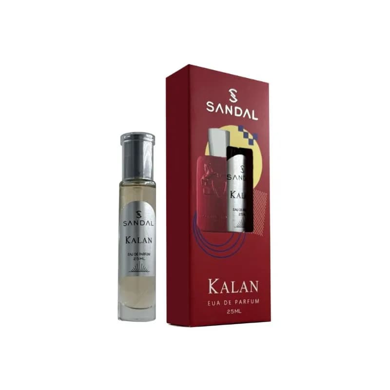 عطر جیبی مردانه صندل مدل مارلی کالان SANDAL حجم 25 میل — تصویر ۲