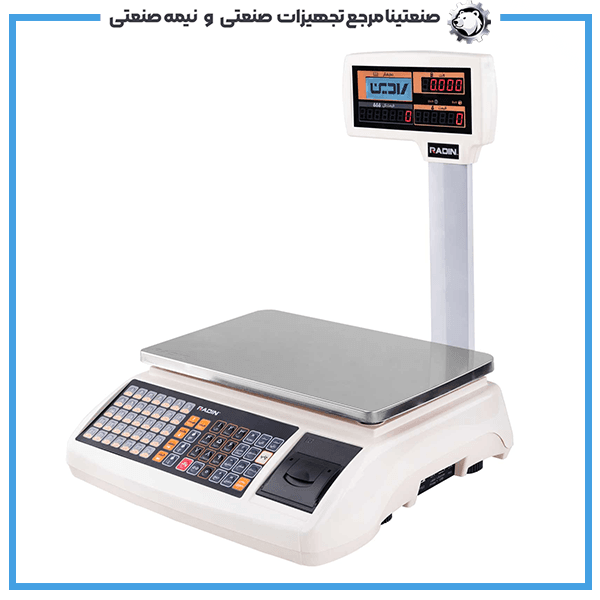 ترازو فروشگاهی رادین مدل 6700GPRS با ظرفیت 40 کیلوگرم — تصویر ۲