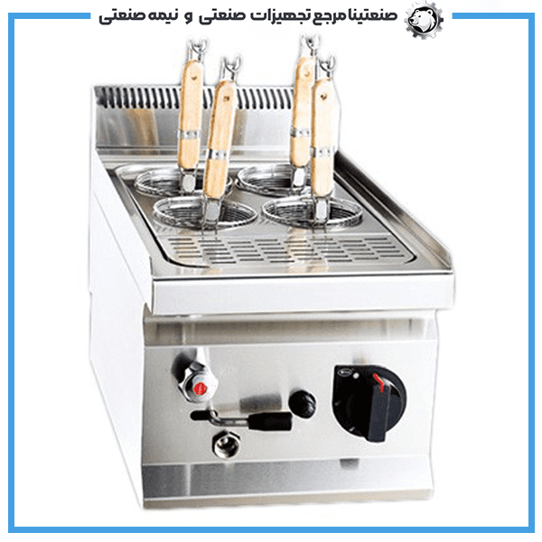 دستگاه پاستا پز گازی رومیزی BURAX مدل BM-6035G