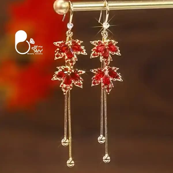 گوشواره برگ یلدایی
