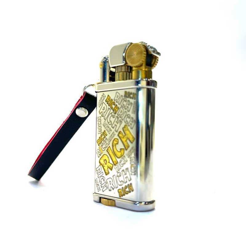 فندک چیف بند انگشتی طرح rich بدنه استیل