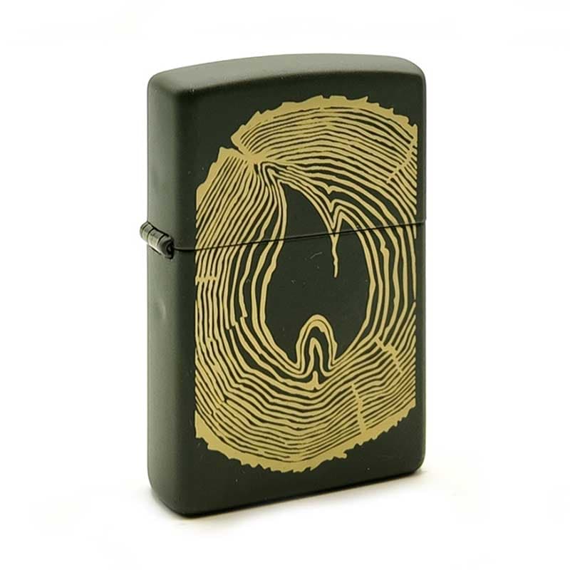 فندک زیپو اصل طرح حلقه چوبی مدل 48959 zippo wood ring