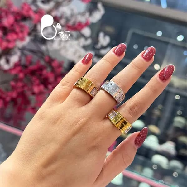 انگشتر برند درجه یک حراجی بیوتی 5