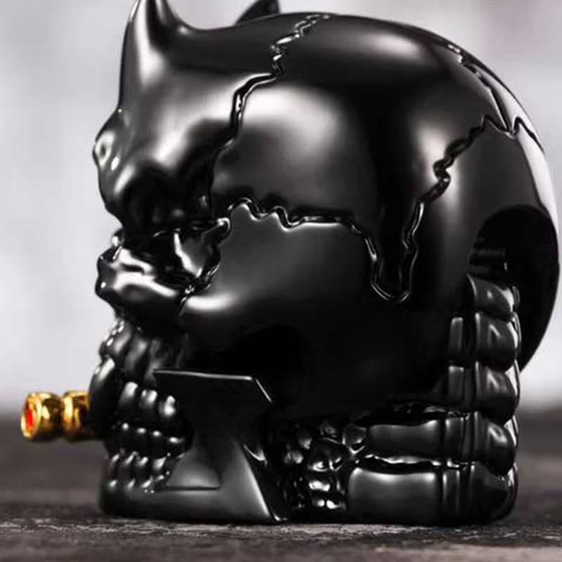 فندک زیپو اصل کاستوم اسکلت مشکی zippo — تصویر ۳