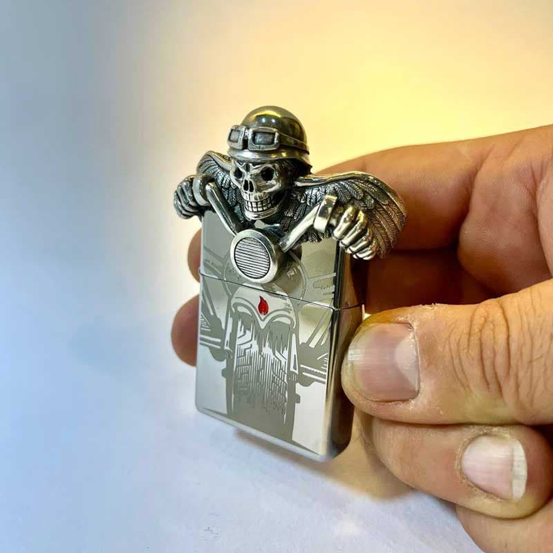 فندک زیپو اصل روح سوار مدل 2005399 zippo