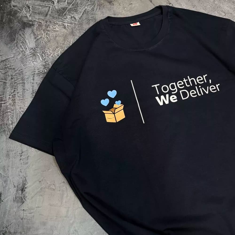 تیشرت طرح Together We Deliver — تصویر ۳
