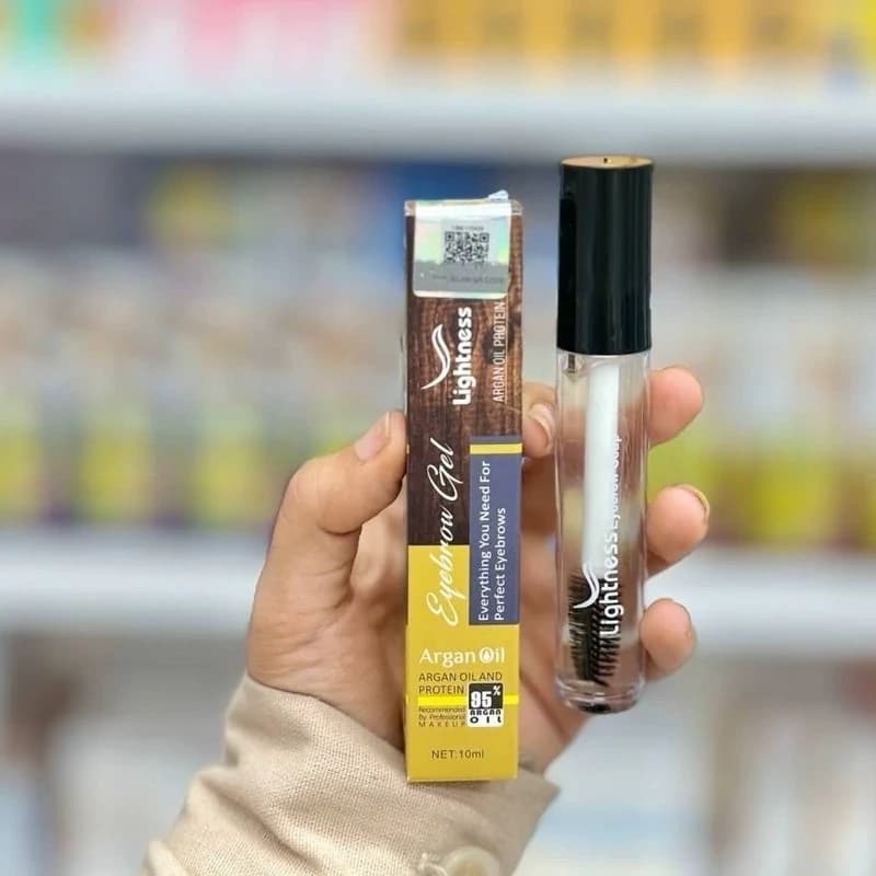 ژل لیفت ابرو لایتنس مدل روغن آرگان حجم 10 میل — تصویر ۳