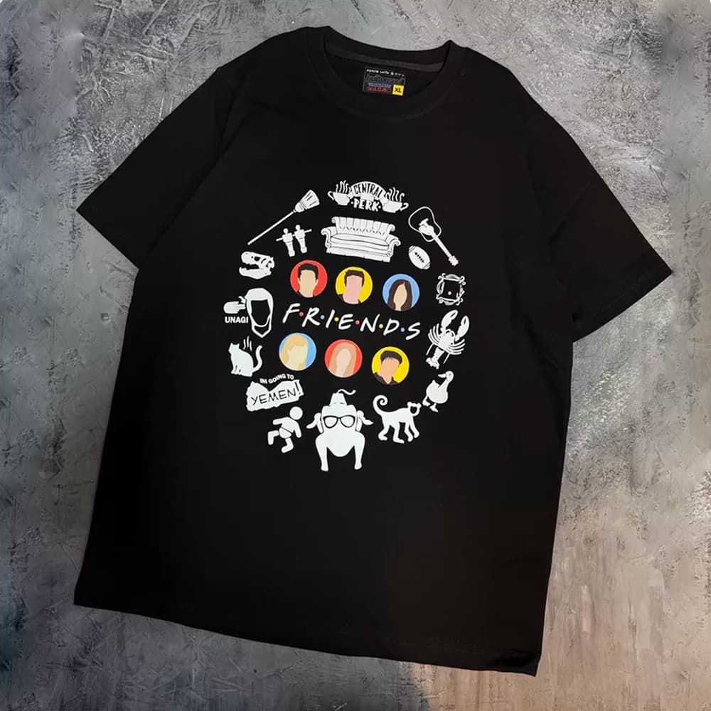 تیشرت فرندز Friends Logos