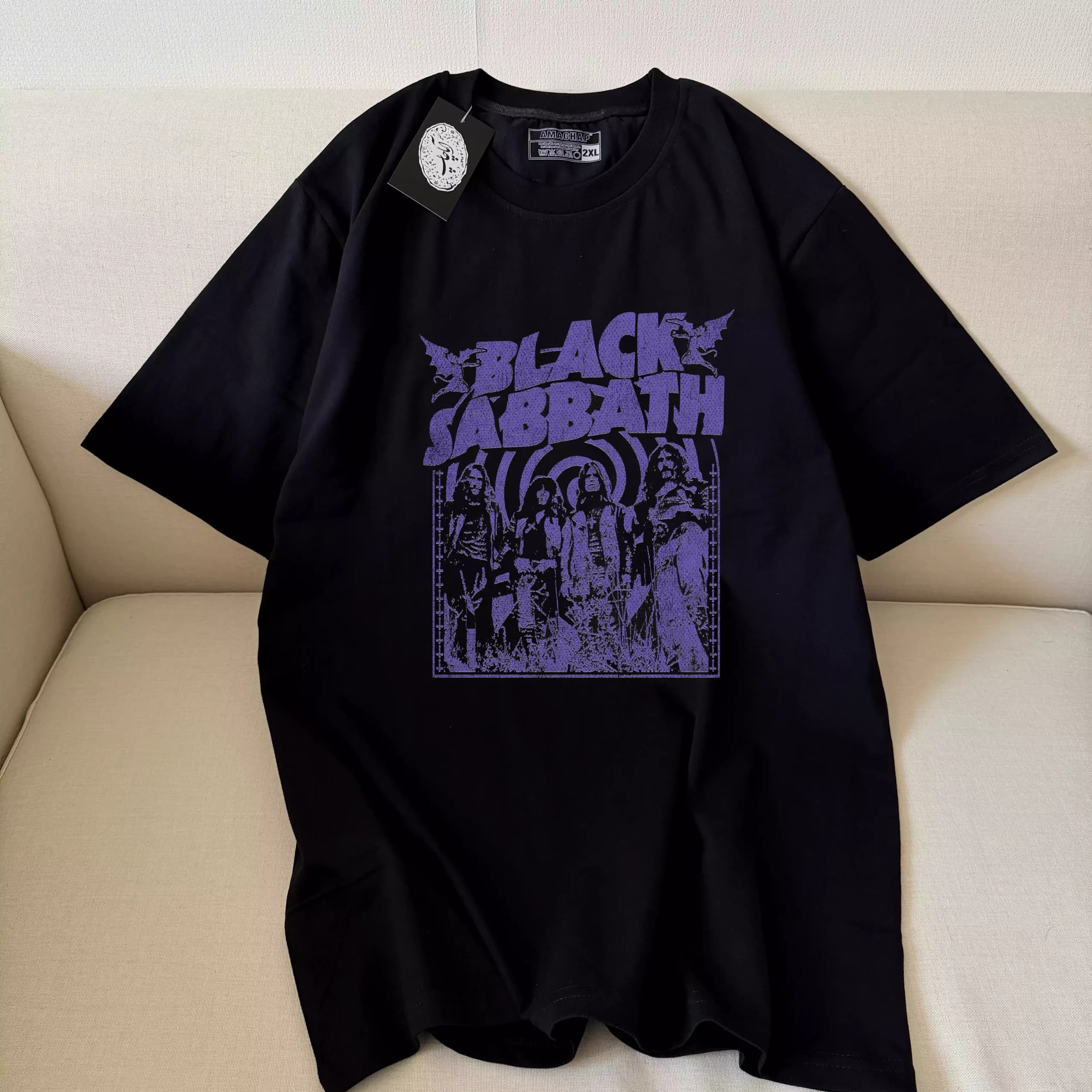 تیشرت طرح گروه بلک سَبِث Black Sabbath