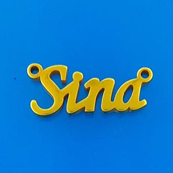 اسم سینا لاتین طلایی کد278