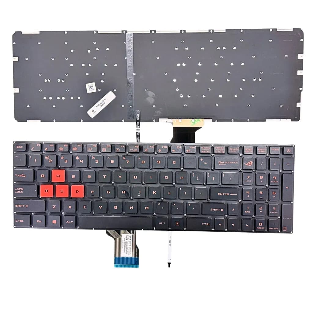 کیبورد لپ تاپ گیمینگ ایسوس ASUS ROG GL503 با بک لایت