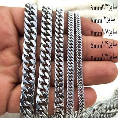 کارتیر استیل دوبل تراش نقره ای سایز1/6 عرض6میل واحد نیم متری — تصویر ۴