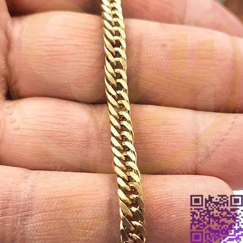 کارتیر استیل دوبل تراش سایز1/2 طلایی 4میلیمتری واحد نیم متری — تصویر ۴