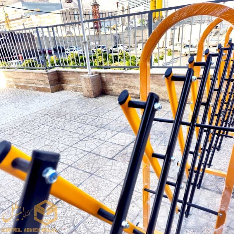 راهبند آکاردئونی دستی نیمه سنگین با ارتفاع 120 سانتیمتر — تصویر ۶