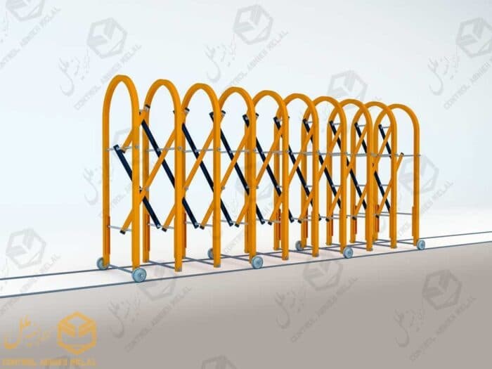 فنس راهبند آکاردئونی برقی (هر متر)با ارتفاع 1.50 متر