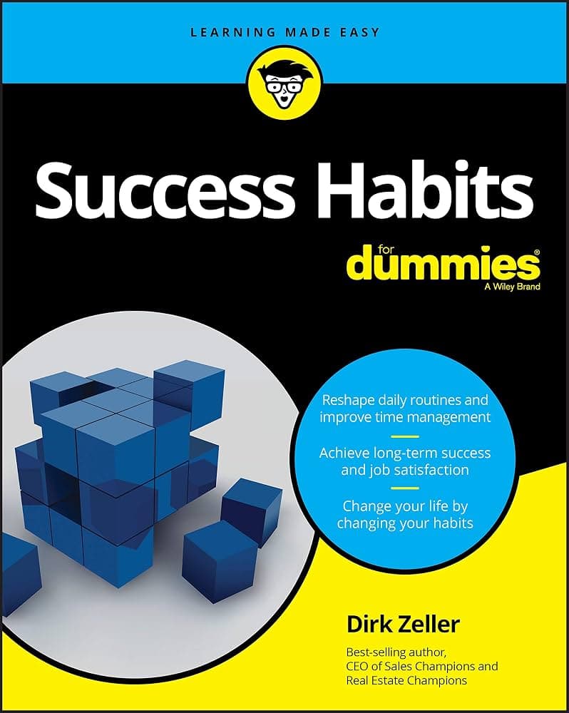 کتاب Success Habits For Dummies (عادت‌های موفقیت برای مبتدیان) نسخه انگلیسی PDF | دیرک زلر