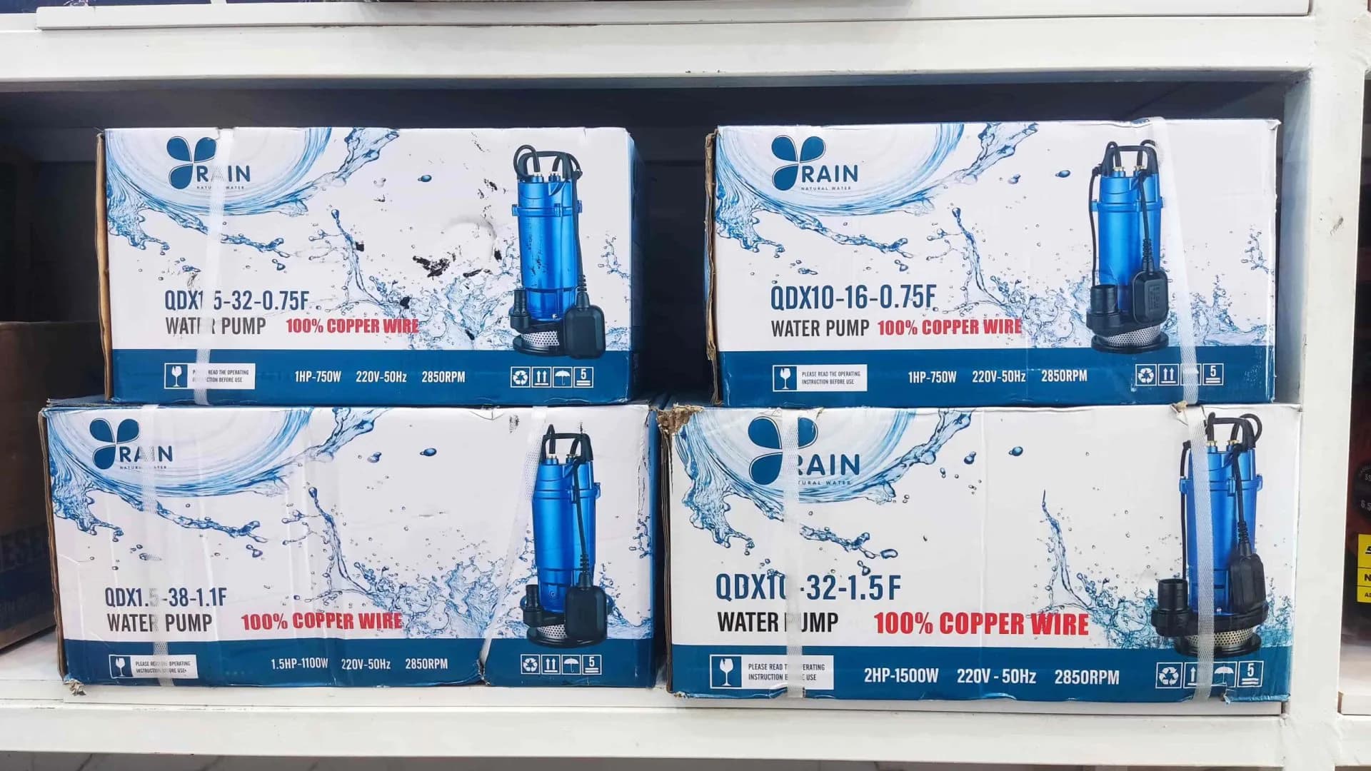 کفکش 2 اینچ 28 متری فلوتر دار راین QDX6-28-1.1F — تصویر ۶
