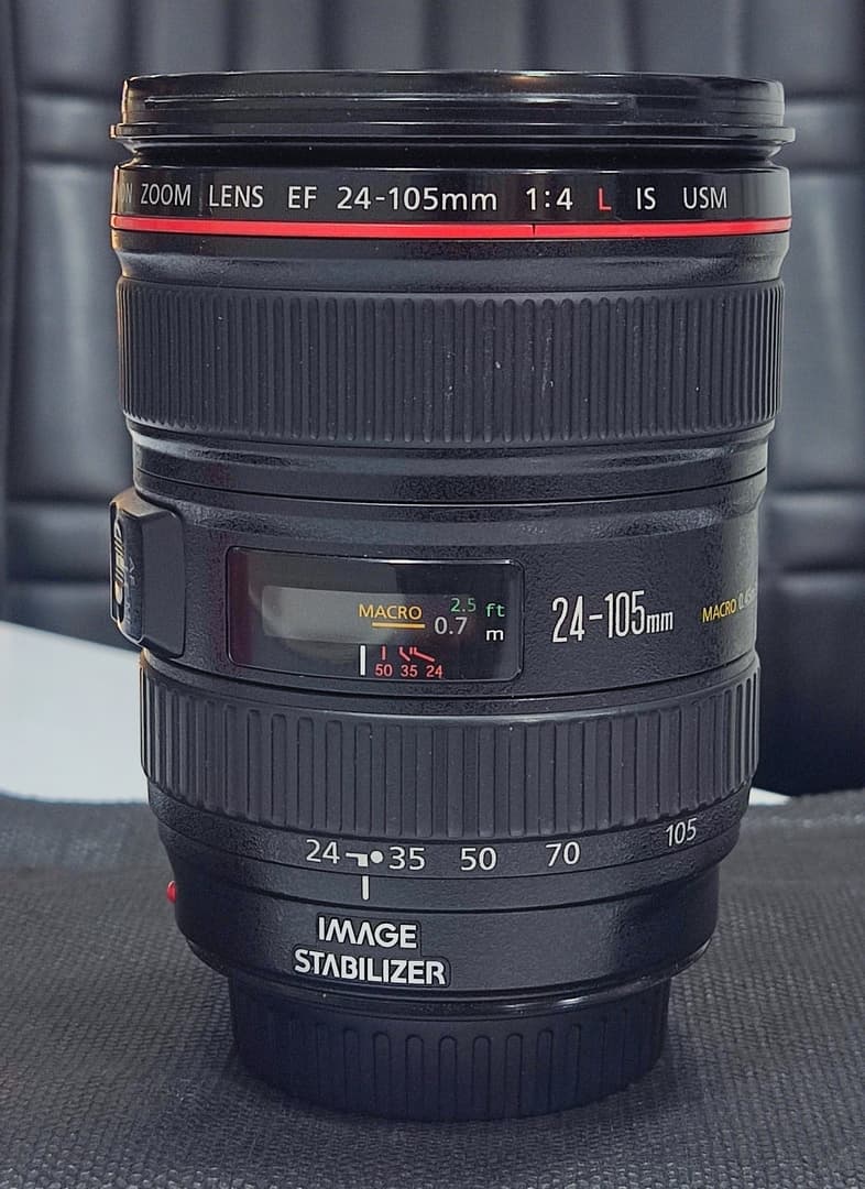 لنز کانن EF 24-105mm f/4L IS USM (کارکرده)