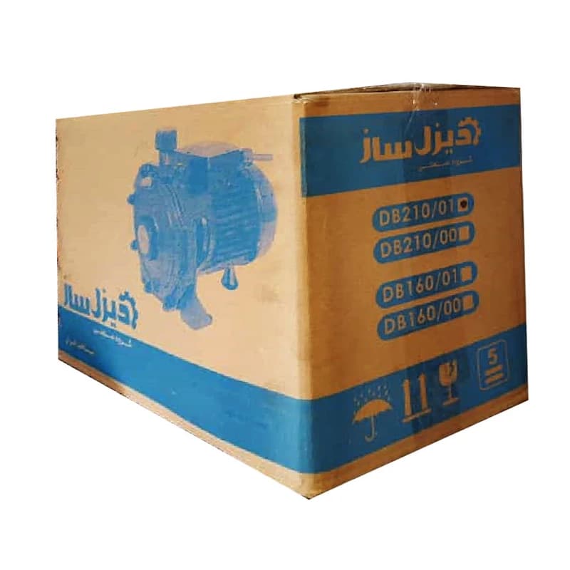 پمپ آب 2 اسب 2 پروانه دیزل ساز مدل DB210/01 — تصویر ۴