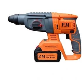 دریل بتن کن 3 حالته شارژی 21 ولت براشلس پی ام مدل DC11253