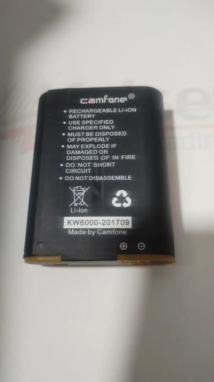باتری گوشی جی ال ایکس GLX C6000 مدل camefone p6000 — تصویر ۳