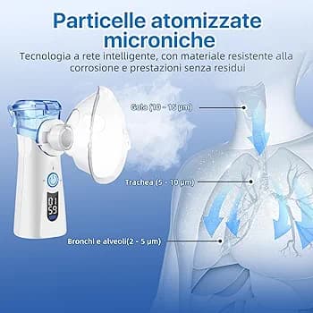 دستگاه بخور (نبولایزر) قابل حمل و بیصدا VapoZen — تصویر ۸